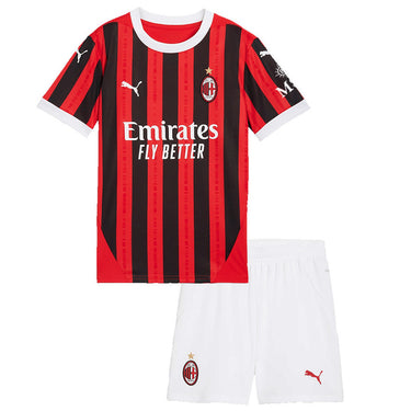 Conjunto Infantil do Milan 2024/25 - Home