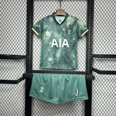 Kit infantil do Tottenham 2024/25- Third