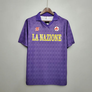Camisa Fiorentina Retrô 1989/1990 Roxa - ABM